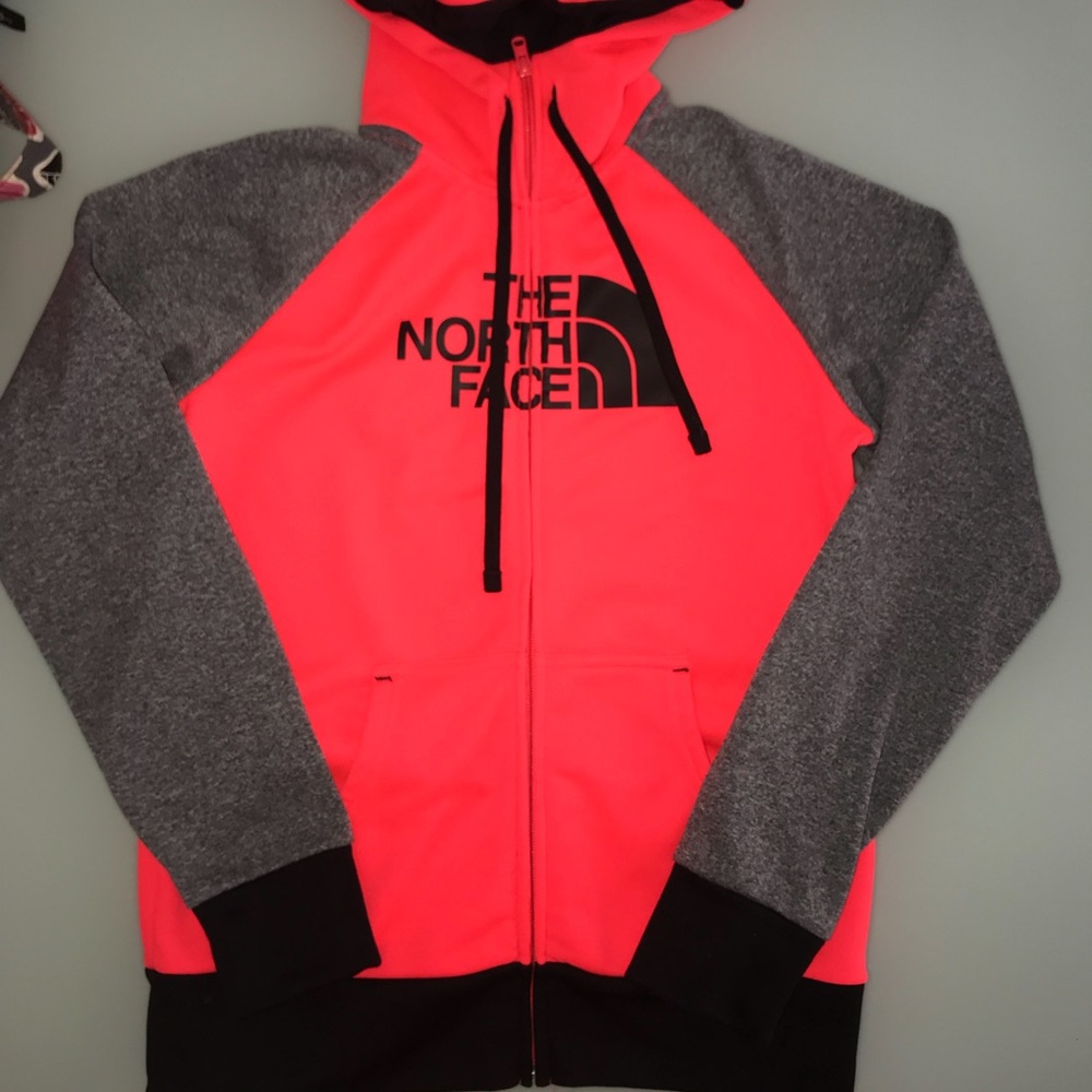 North face full zip hoodie